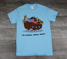 Load image into Gallery viewer, Noah's Ark, The Original Animal Rescue Screen Printed T-shirt