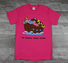 Load image into Gallery viewer, Noah's Ark, The Original Animal Rescue Screen Printed T-shirt