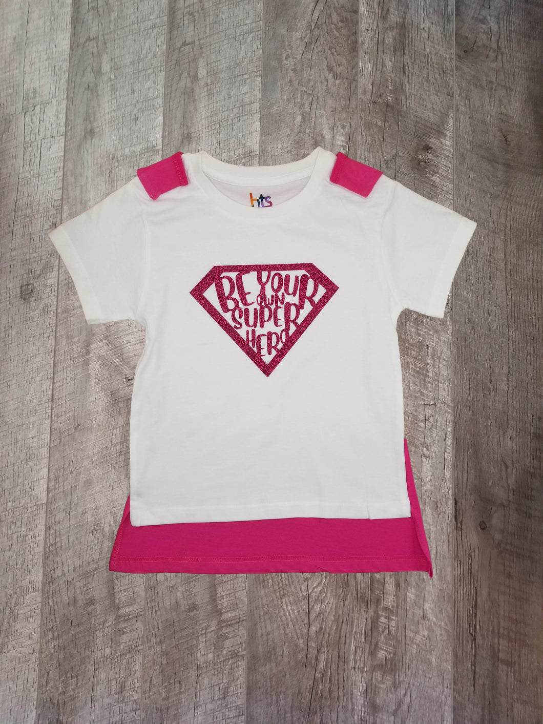 Be Your Own Super Hero -  Caped Toddler T-Shirt - HTV