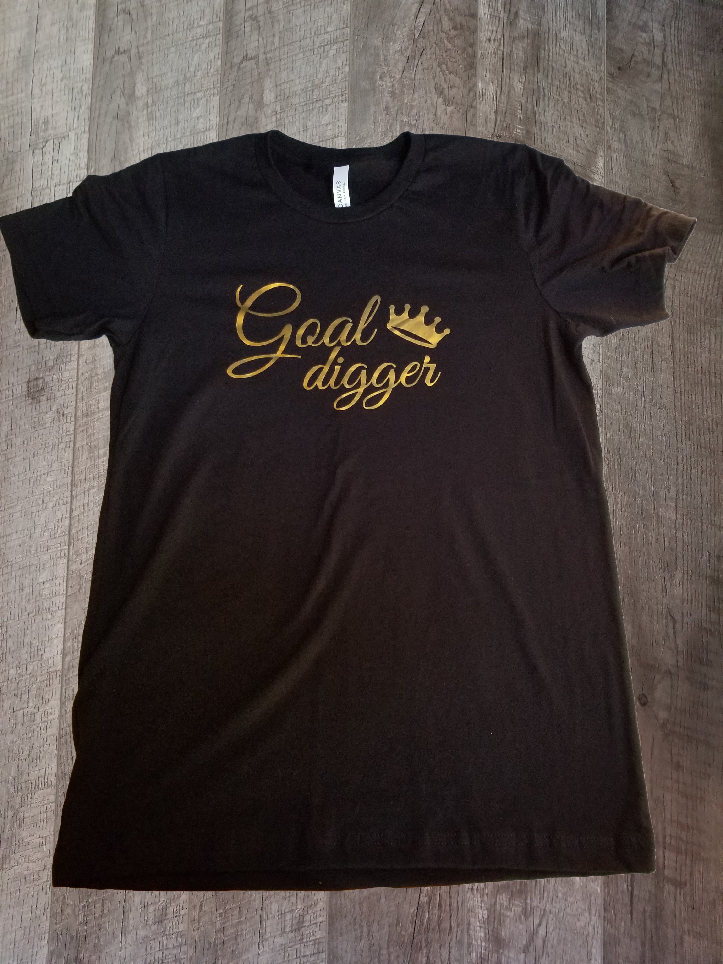 Goal Digger Metallic T-shirt – Colorwise Screen Printing